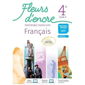 Comparateur de prix : Hachette Education Fleurs d'encre Français 4e - Livre élève