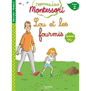 Hachette Education Lou et les fourmis, niveau 2 - J'apprends à lire Montessori pas cher