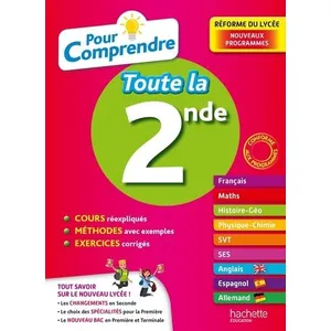 Comparateur de prix : Hachette Education Pour Comprendre Toutes Les Matières 2nde
