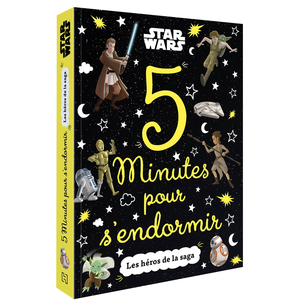 Comparateur de prix : Hachette Disney STAR WARS - 5 Minutes pour s'endormir - Les héros de la saga