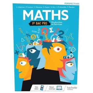 Comparateur de prix : Hachette Education Maths 1re Bac Pro Production Et Services Perspectives