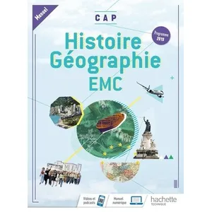 ISBN Histoire-Géographie-EMC CAP - Livre élève (manuel) - Éd. 2019 pas cher