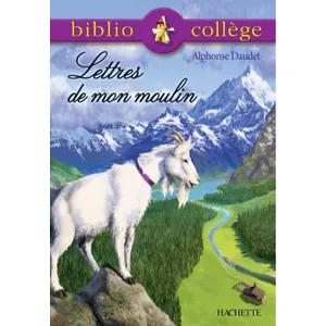 Comparateur de prix : ISBN Bibliocollège - Lettres de mon moulin, Alphonse Daudet