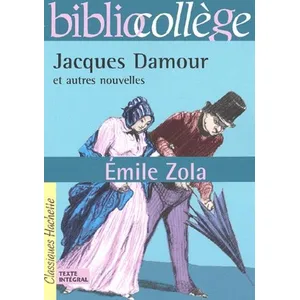 ISBN Bibliocollège - Jacques Damour et autres nouvelles, Émile Zola pas cher