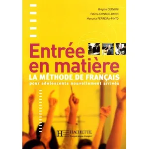 Comparateur de prix : Hachette F.l.e. Entrée en matière - Livre de l'élève