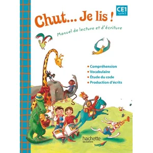 Comparateur de prix : Hachette Education Chut - Je Lis ! Ce1 - Manuel De Lecture Et D'écriture
