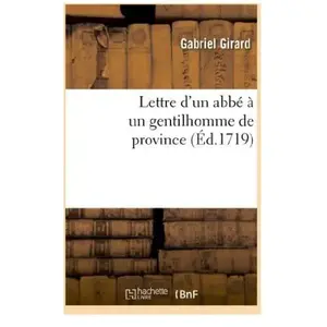 Comparateur de prix : Lettre d'un abbé à un gentilhomme de province
