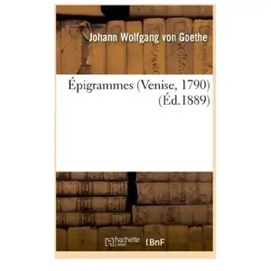 Épigrammes (Venise, 1790) pas cher