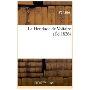 La Henriade de Voltaire pas cher
