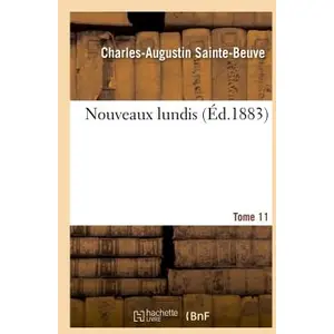 Nouveaux lundis. T. 11