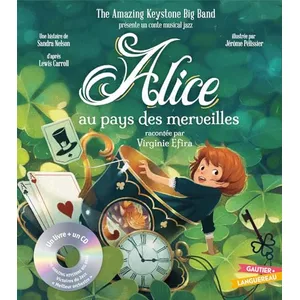 Comparateur de prix : Gautier Languereau Alice au pays des merveilles - Livre CD Petit Format