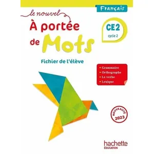 ISBN Le nouvel A portée de mots CE2 - Fichier élève pas cher