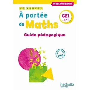 Comparateur de prix : ISBN Le nouvel A portée de maths CE1 - Guide pédagogique