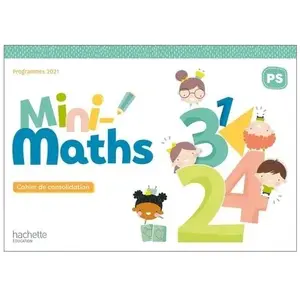 ISBN Mini-Maths Petite section - Cahier de consolidation