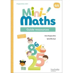 Comparateur de prix : ISBN Mini-Maths Grande section - Guide ressources