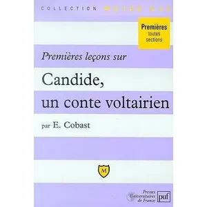 ISBN Puf Premières leçons sur « Candide », un conte voltairien pas cher