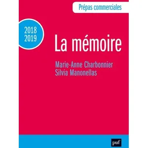 ISBN Thème de culture générale : la mémoire - prépas commerciales (édition 2018/2019)