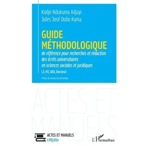 Comparateur de prix : L'Harmattan Guide méthodologique de référence pour la recherches et rédaction
