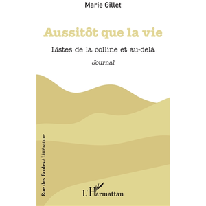 L'harmattan Aussitôt que la vie pas cher