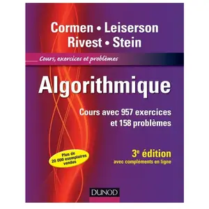 Comparateur de prix : DUNOD Algorithmique - Cours Avec 957 Exercices Et 158 Problèmes