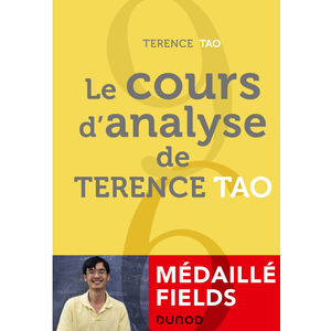 Comparateur de prix : Dunod Le cours d'analyse de Terence Tao
