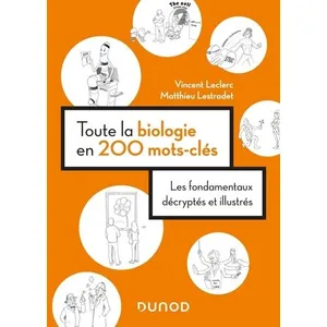 Dunod Toute la biologie en 200 mots-clés pas cher