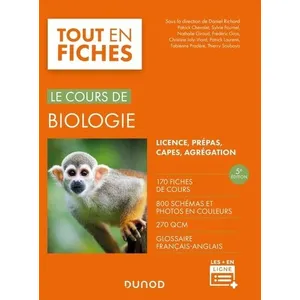 Comparateur de prix : Dunod Le cours de biologie