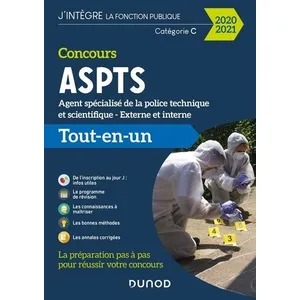 Comparateur de prix : Dunod Concours ASPTS Agent spécialisé de la police technique et scient...