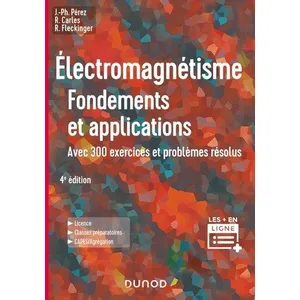 Dunod Électromagnétisme : Fondements et applications pas cher
