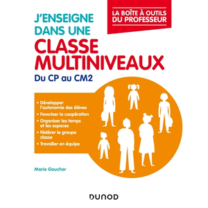 DUNOD J'enseigne dans une classe multiniveaux - Du CP au CM2 pas cher