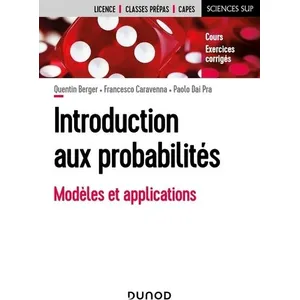 DUNOD Introduction aux probabilités - Modèles et applications broché pas cher