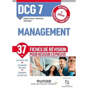 Comparateur de prix : Dunod DCG 7 Management - Fiches de révision