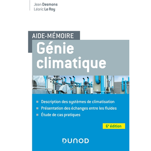 Dunod Aide-mémoire Génie climatique pas cher