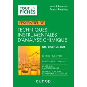Dunod Techniques instrumentales d'analyse chimique - L'essentiel pas cher