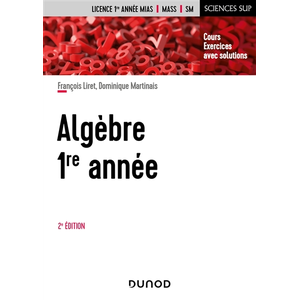 Dunod Algèbre - 1re année pas cher