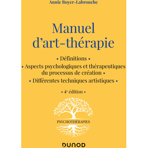 Dunod Manuel d'art-thérapie pas cher