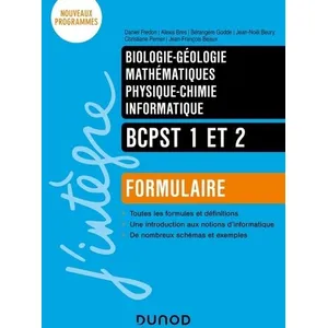 Dunod Formulaire BCPST 1 et 2 pas cher