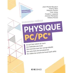 Ediscience Physique PC, PC* : nouveaux programmes