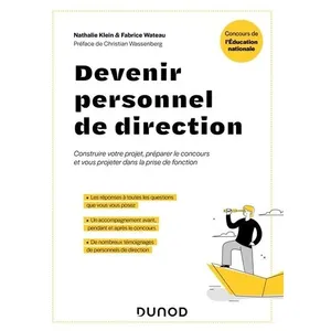 Comparateur de prix : Dunod Devenir personnel de direction - Concours de l'Education nationale