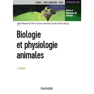 Dunod Biologie et physiologie animales pas cher