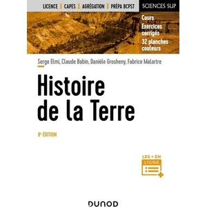 Comparateur de prix : Dunod Histoire de la Terre (8e édition)