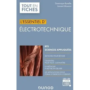 Dunod L'essentiel d'électrotechnique - BTS Sciences appliquées (Broché) pas cher