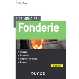 Dunod Fonderie : alliages, procédés, propriétés d'usage, défauts pas cher