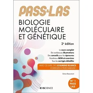 Comparateur de prix : Ediscience PASS & LAS Biologie moléculaire et Génétique Simon Beaumont (Auteur)