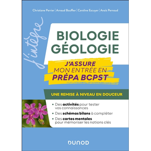 Comparateur de prix : Dunod Biologie-Géologie - J'assure mon entrée en prépa: BCPST