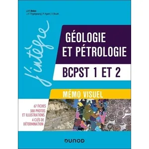 Comparateur de prix : Dunod Mémo visuel de géologie-pétrologie - BCPST 1 et 2 (4e édition)