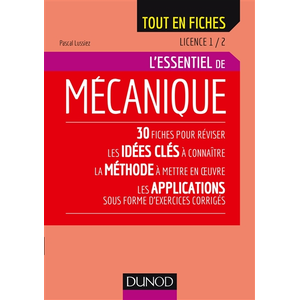 Dunod L'essentiel de mécanique - Licence 1 / 2 pas cher