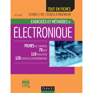 Dunod Exercices et méthodes d'électronique pas cher