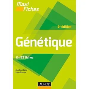 Comparateur de prix : Dunod Maxi fiches - Génétique - 2e éd. - En 82 fiches: En 82 fiches