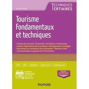 Dunod Tourisme - Fondamentaux et techniques pas cher